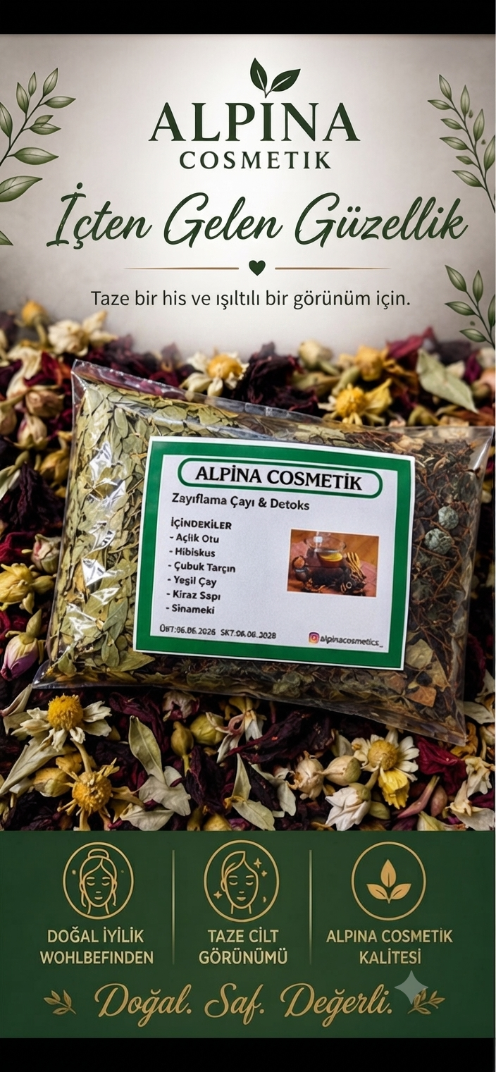 Alpina Kozmetik - Zayıflama Çayı & Detoks