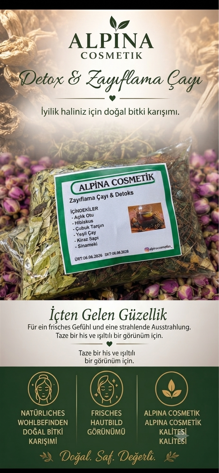 Alpina Kozmetik - Zayıflama Çayı & Detoks